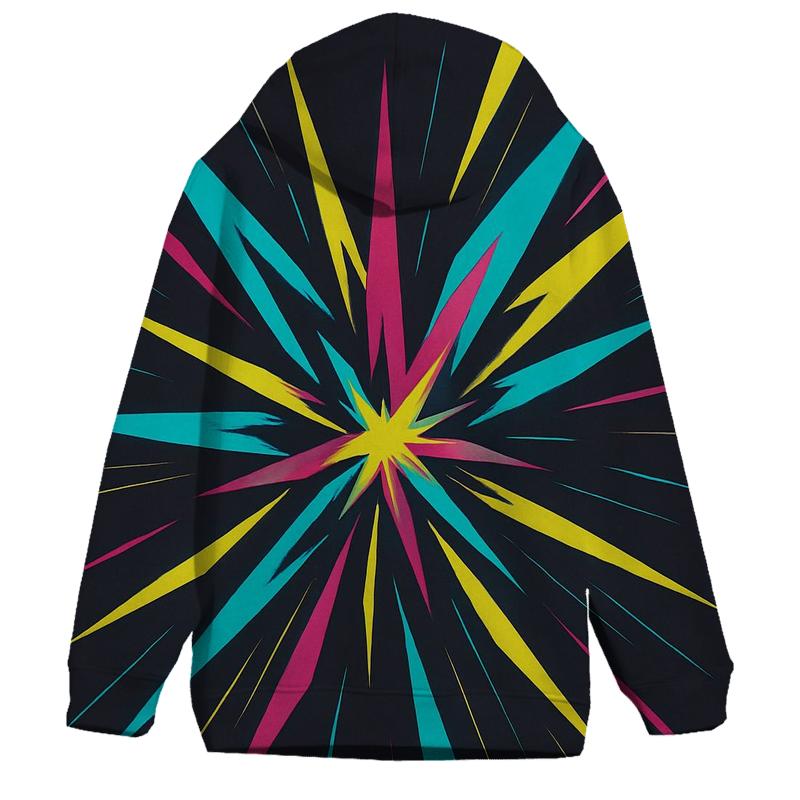 Laser Triangle Storm hoodie designs