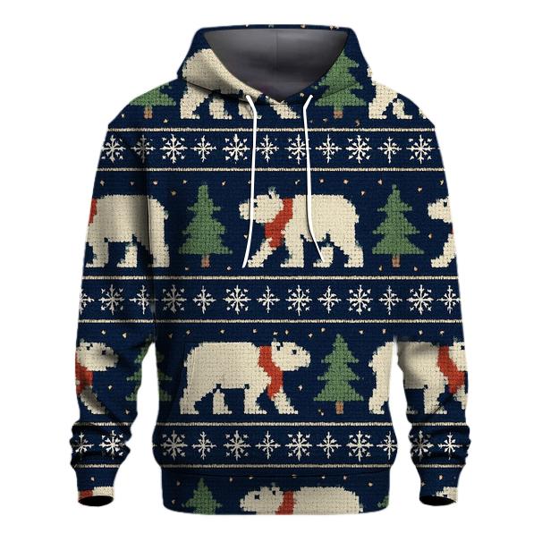 Polar Parade Patchwork Design zip-up hoodies