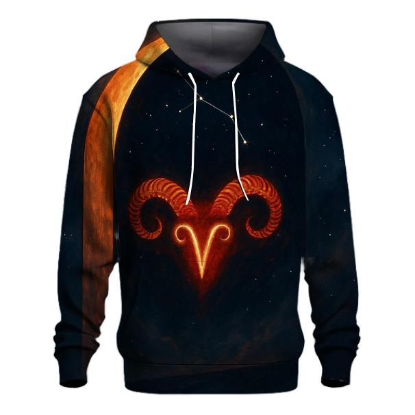 Lunar Aries Fire Gateway graphic hoodies
