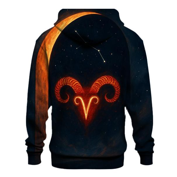 Lunar Aries Fire Gateway graphic hoodies
