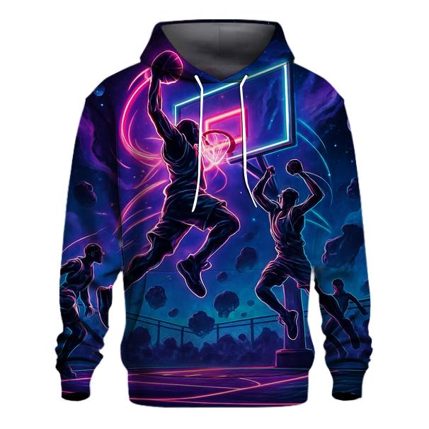 Cosmic Street Basketball Rush premium hoodies