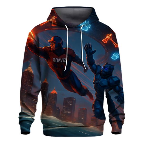 Sky Stadium Clash Braves Thunder Versus Cub Storm custom hoodies