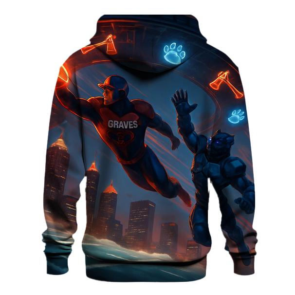 Sky Stadium Clash Braves Thunder Versus Cub Storm custom hoodies