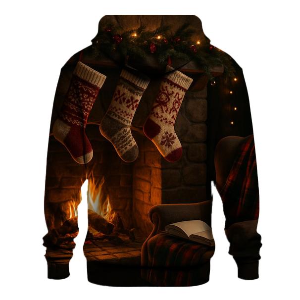 Fireside Stockings And Storytime zip-up hoodies