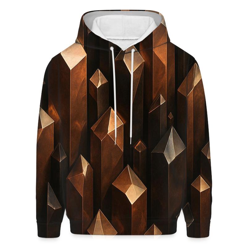 Copper Cascade Facets hoodie styles