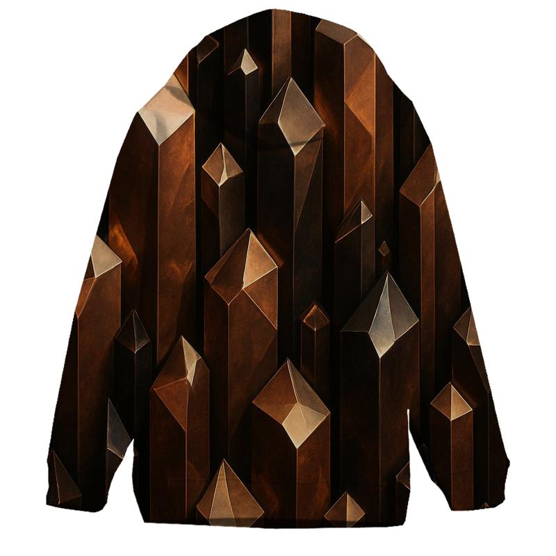 Copper Cascade Facets hoodie styles