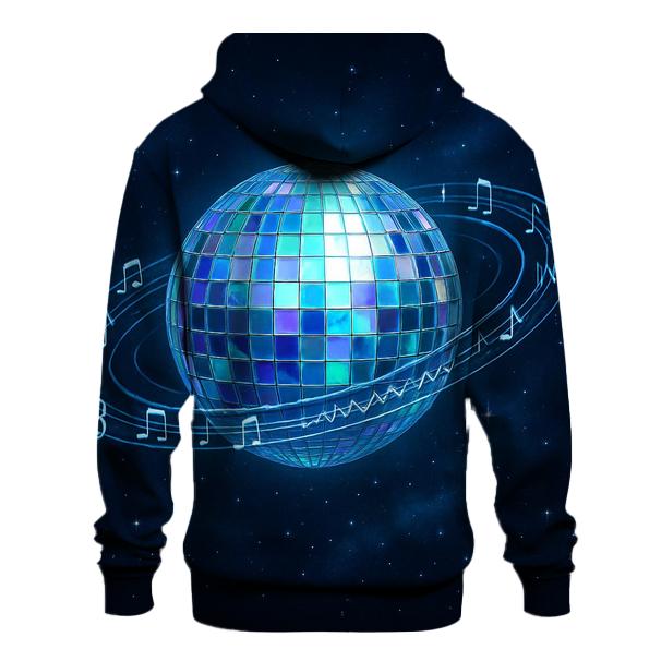 Holographic Disco Orbit hoodies fashion