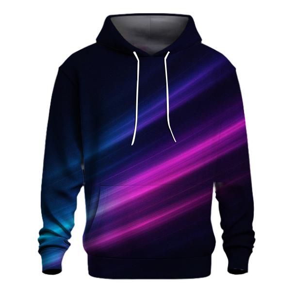 Midnight Neon Drift pullover hoodies