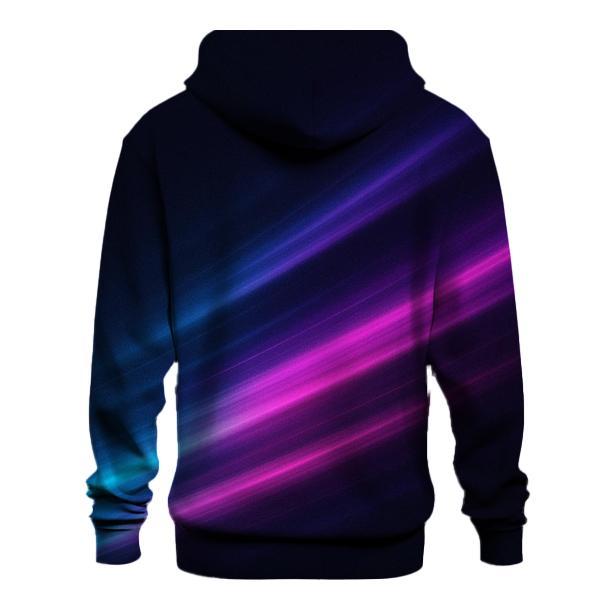 Midnight Neon Drift pullover hoodies