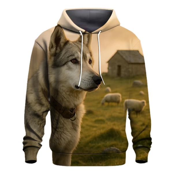 Shepherds Wolf At Mountain Pasture Edge hoodie trends
