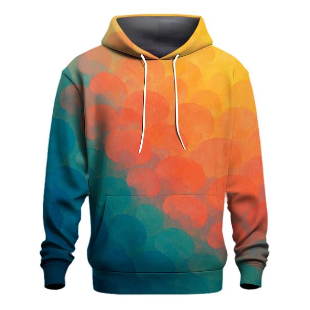 Coral Reef Bloom premium hoodies