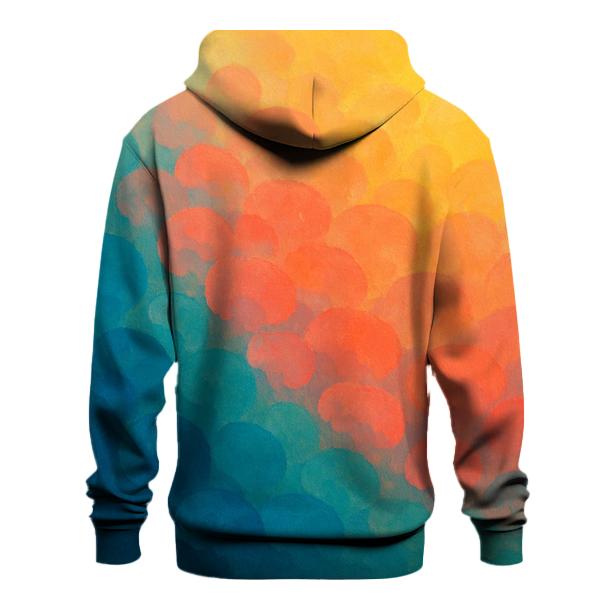Coral Reef Bloom premium hoodies