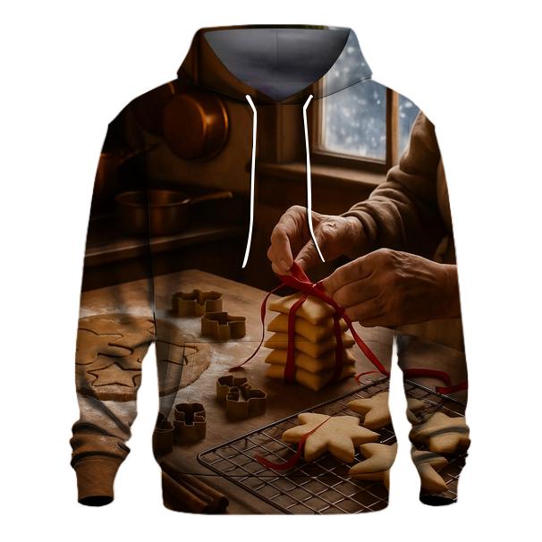 Grandmother Kitchen Christmas Baking premium hoodies
