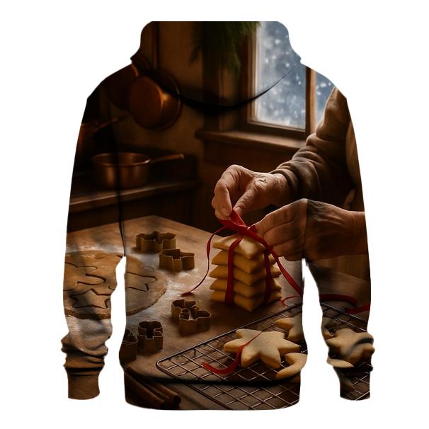 Grandmother Kitchen Christmas Baking premium hoodies