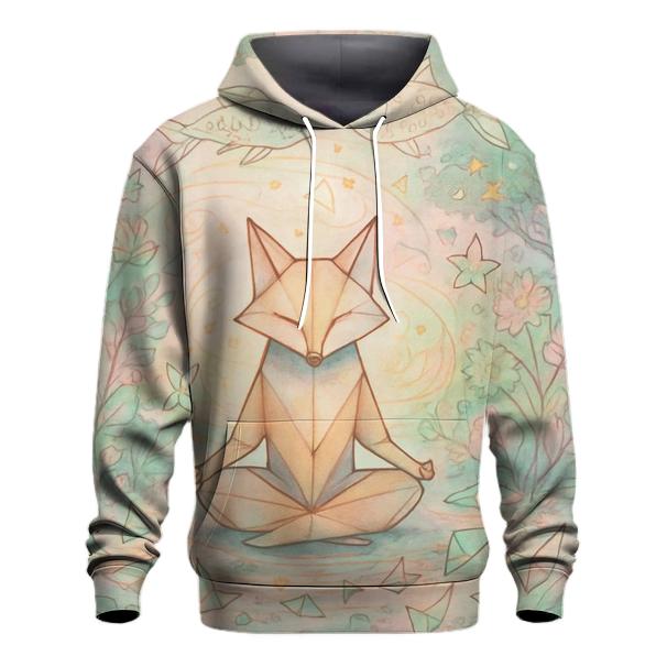 Quantum Origami Garden custom hoodies
