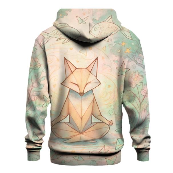 Quantum Origami Garden custom hoodies