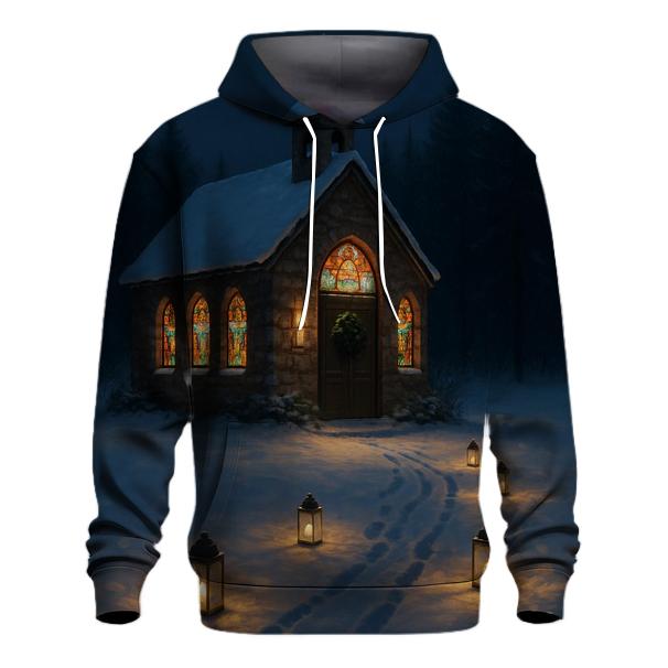 Midnight Mass Snowy Chapel premium hoodies