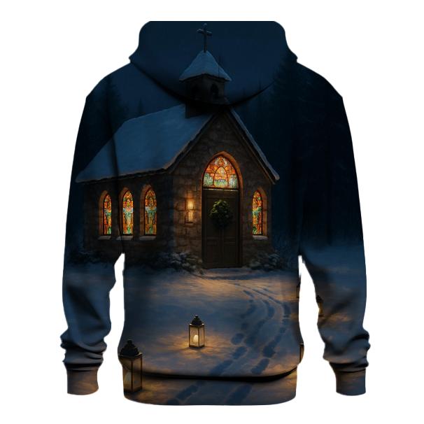 Midnight Mass Snowy Chapel premium hoodies