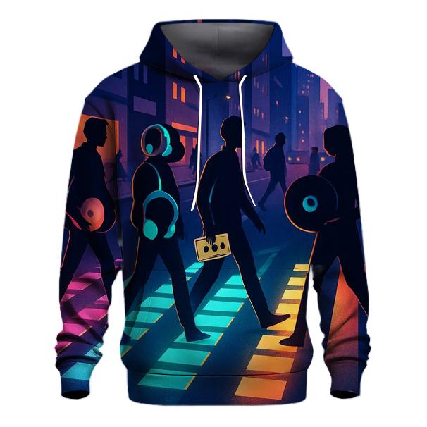 Equalizer City Crosswalk embroidered hoodies
