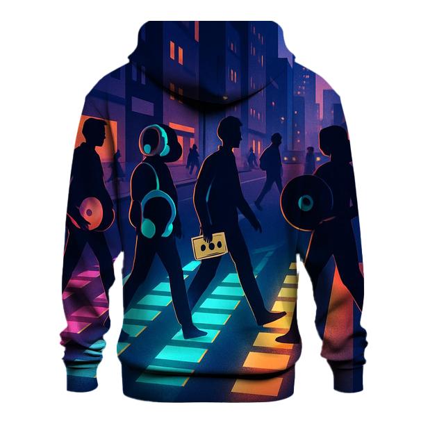 Equalizer City Crosswalk embroidered hoodies