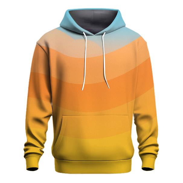 Citrus Sky Fusion printed hoodies