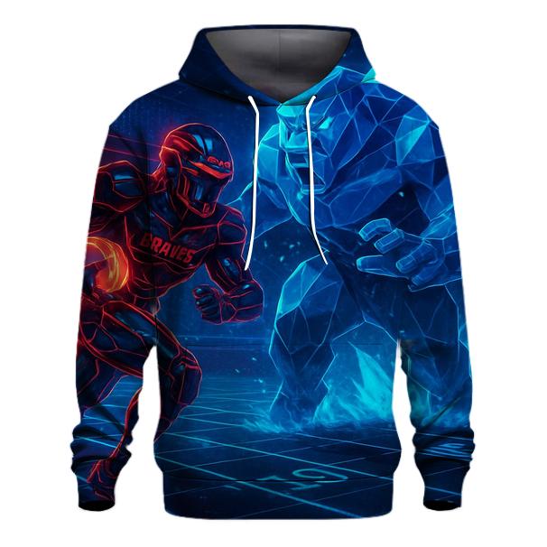 Cyber Arena Clash Braves Sentinel Versus Cub Juggernaut designer hoodies