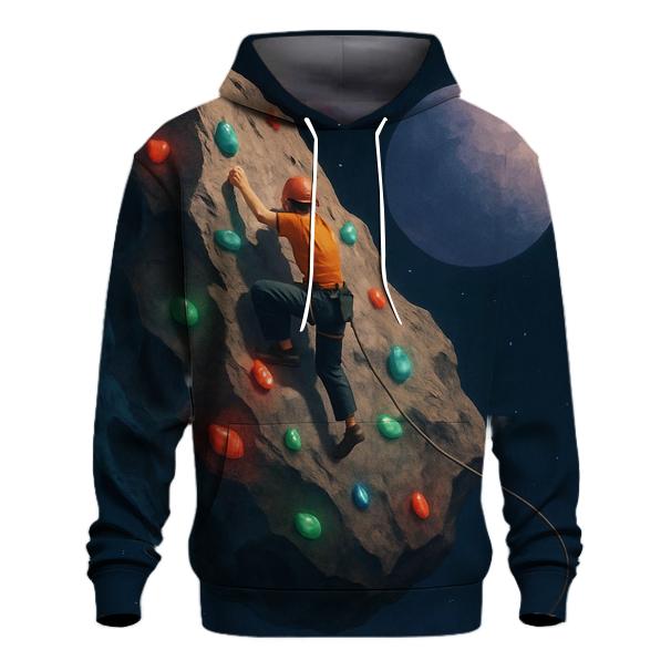 Asteroid Climbing Wall lightweight hoodies