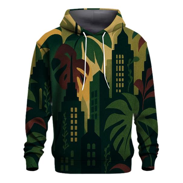 Urban Jungle Overgrowth heavyweight hoodies