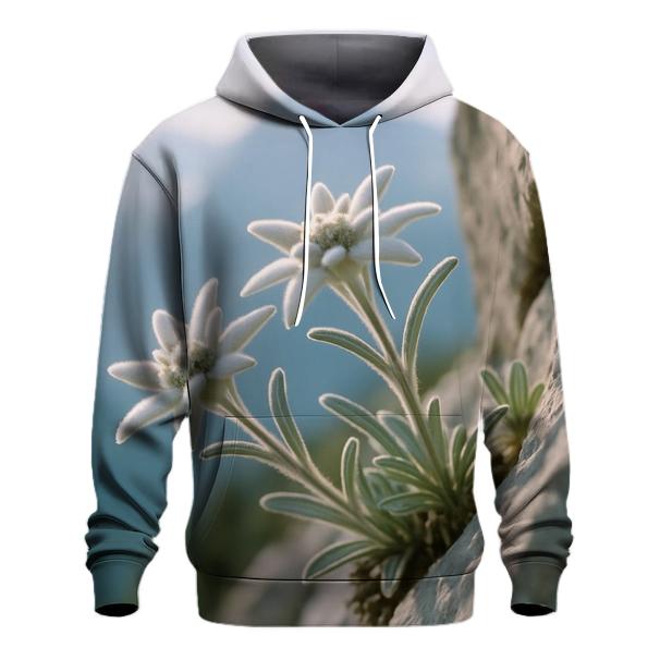 Alpine Edelweiss On A Rocky Ledge hoodie styles