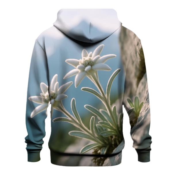 Alpine Edelweiss On A Rocky Ledge hoodie styles