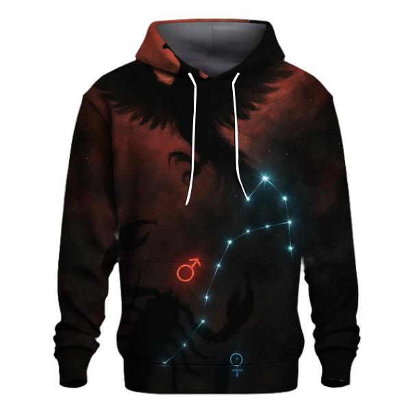 Scorpio Nebula Ascending Phoenix Scorpion heavyweight hoodies