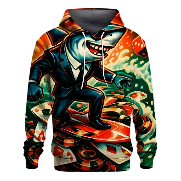 Card Shark Cyclone embroidered hoodies