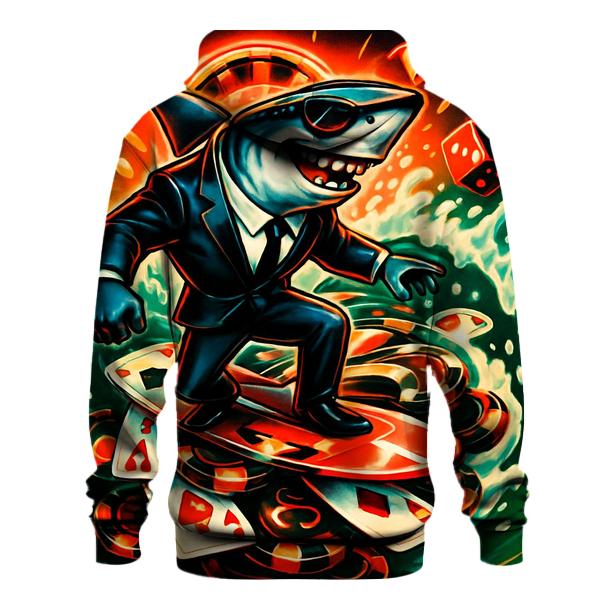 Card Shark Cyclone embroidered hoodies