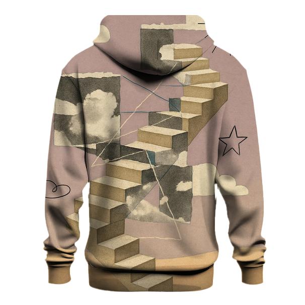 Dreamscape Stairway Collage hoodie styles