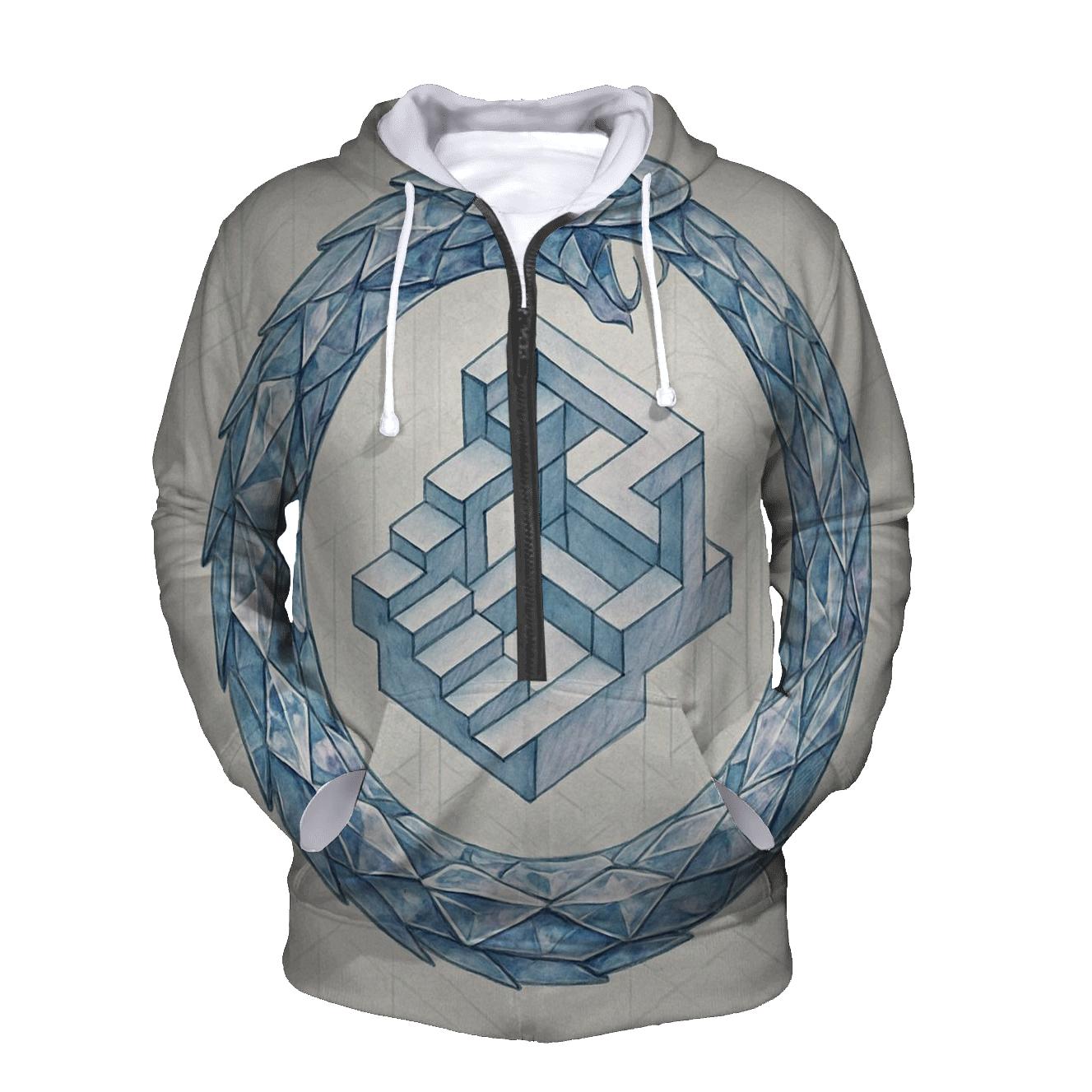 Glass Labyrinth Ouroboros hoodie styles