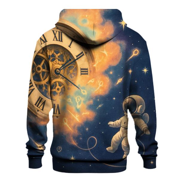 Whimsy Clockwork Nebula designer hoodies