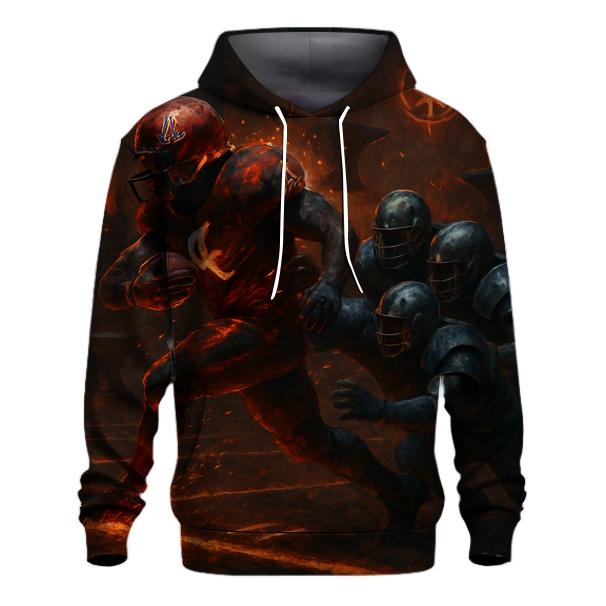 Underground Forge Field Braves Flame Versus Steel Claw Cubs zip-up hoodies