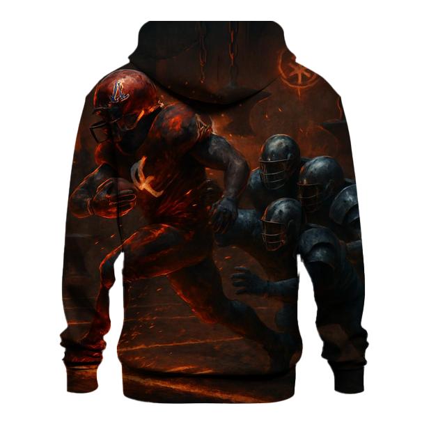 Underground Forge Field Braves Flame Versus Steel Claw Cubs zip-up hoodies