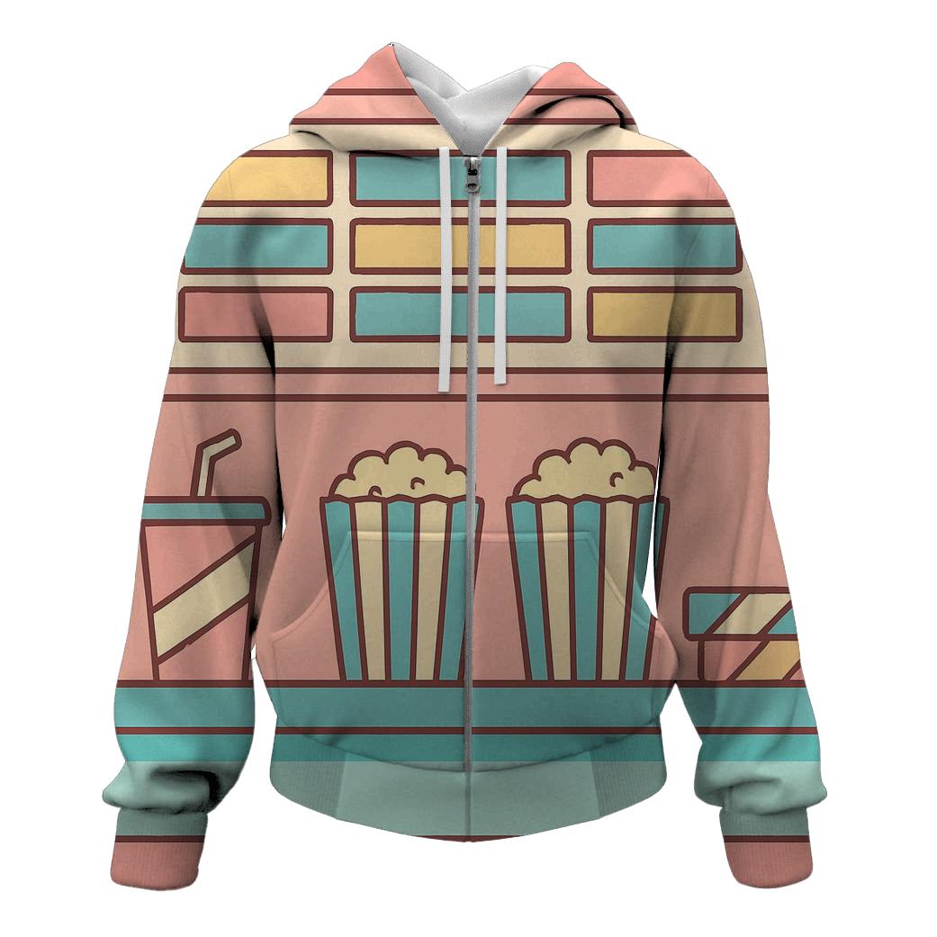 Retro Snack Bar Counter pullover hoodies