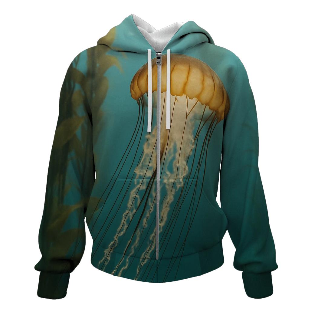 Kelp Forest Drift Pacific Sea Nettle hoodies fashion