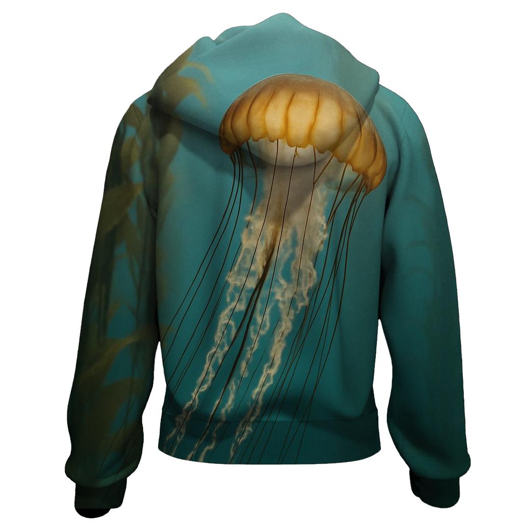 Kelp Forest Drift Pacific Sea Nettle hoodies fashion