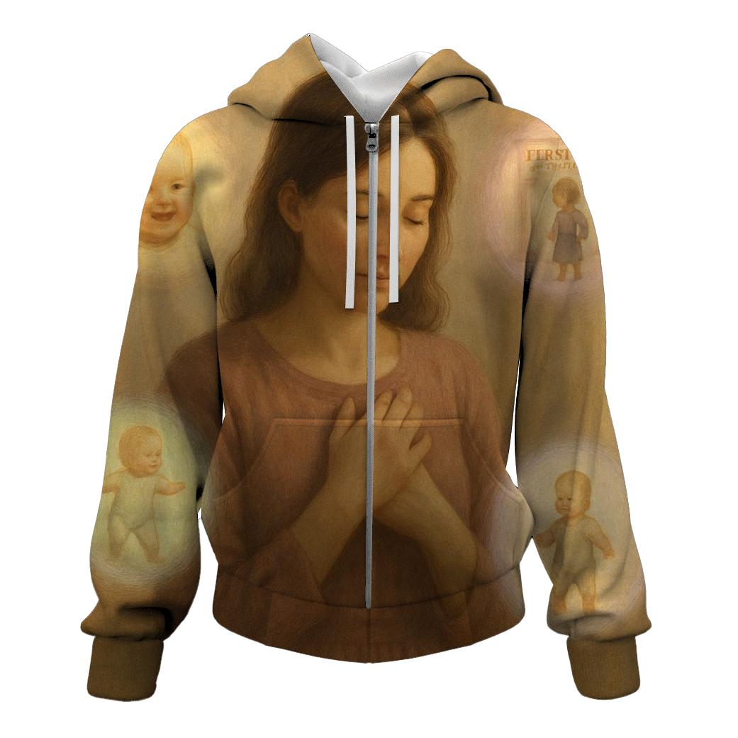 The Gentle Keeper Of Firsts premium hoodies