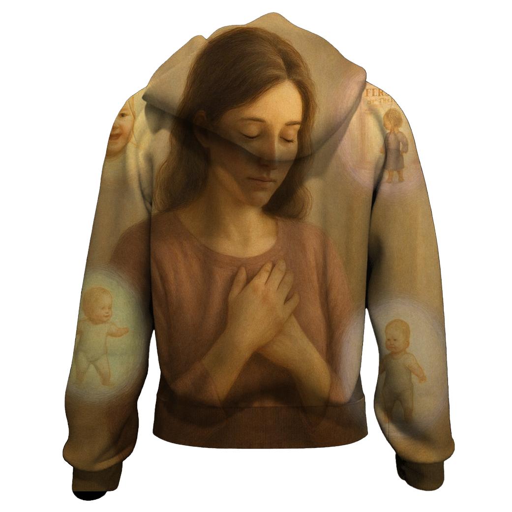 The Gentle Keeper Of Firsts premium hoodies