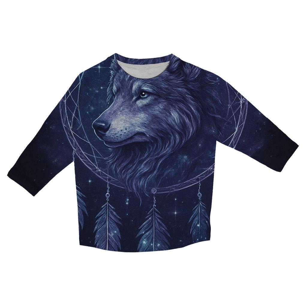 Astral Dreamcatcher Alpha casual three quarter sleeve shirts
