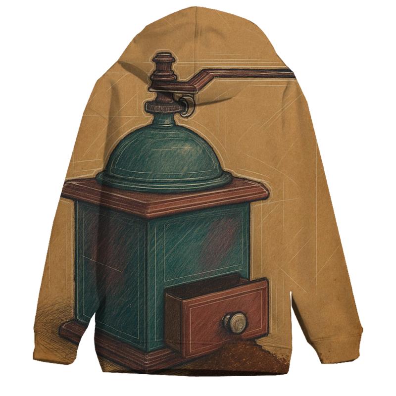 Vintage Mill Blueprint embroidered hoodies