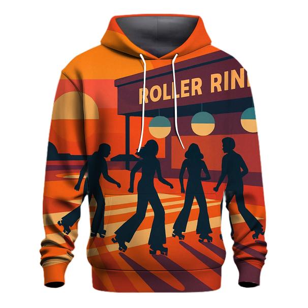 Sunset Roller Rink Dream custom hoodies