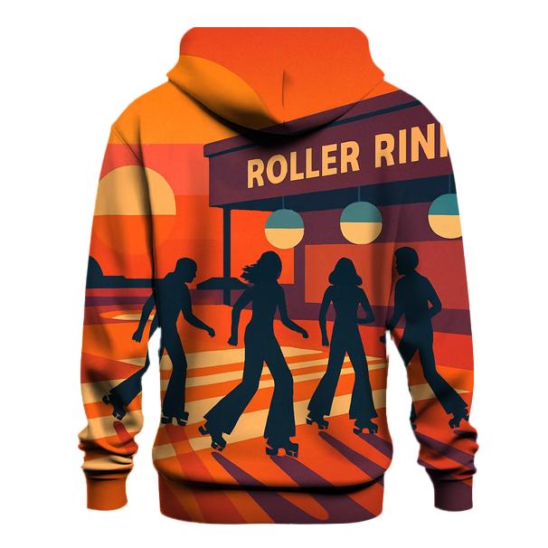 Sunset Roller Rink Dream custom hoodies