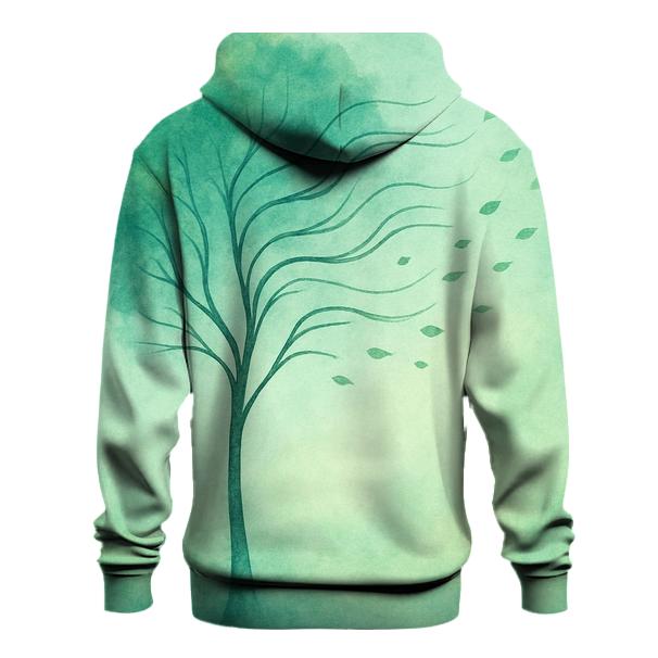 Whispering Tree Of Breaths zip-up hoodies