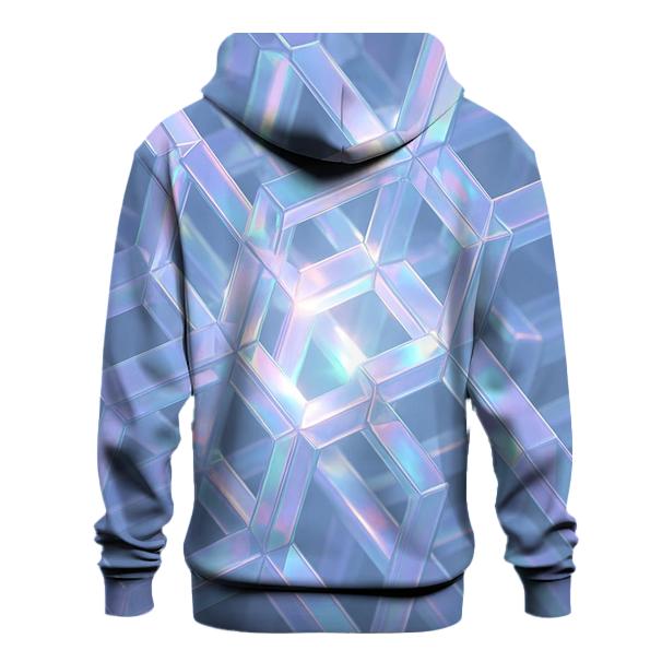 Iridescent Crystal Lattice hoodie trends