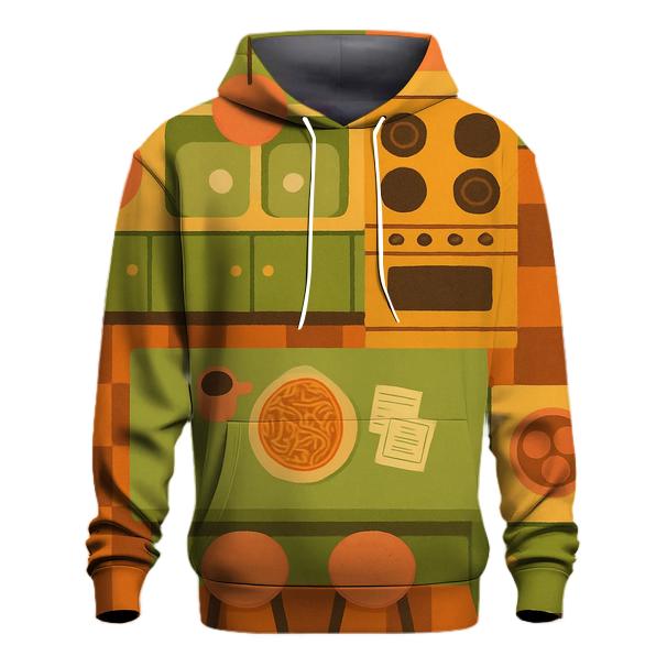 Funky Kitchen Checkerboard hoodie trends